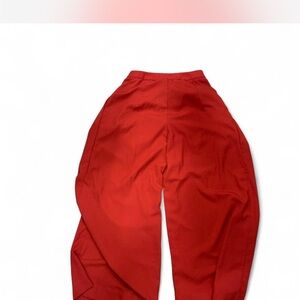 Elegant Red Women's Pants